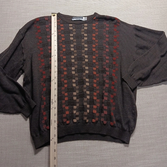 Vintage Tasmere Sweater by St. Croix, XL, Brown & Orange, Great condition - Picture 1 of 5